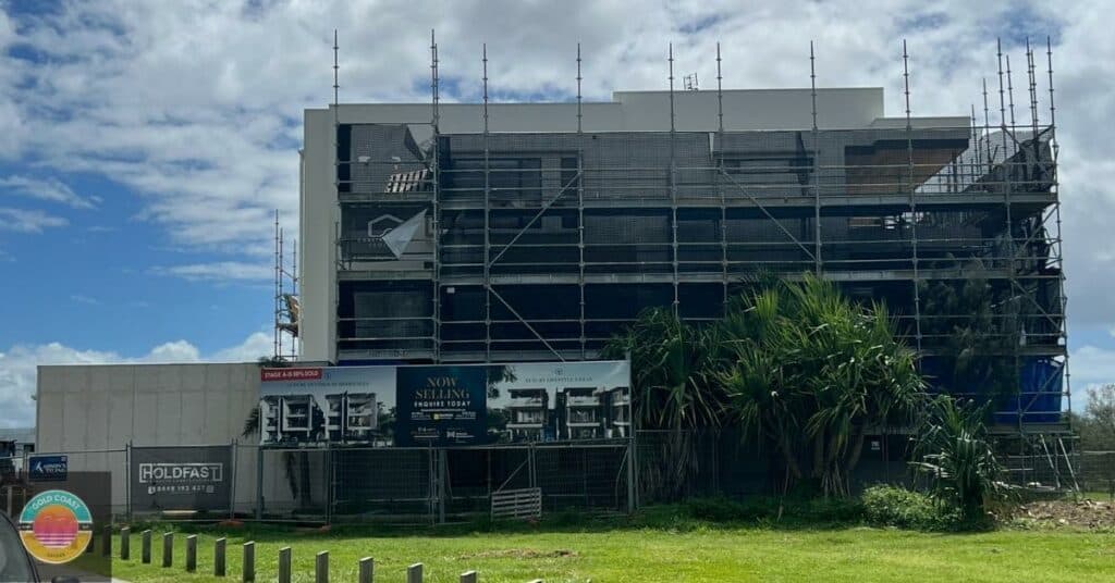 New low-rise apartments in Paradise Point - due for completion in 2024/2025